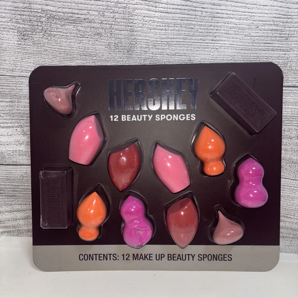 HERSHEY Twizzler Reeses Make Up Beauty Blender Sponges - 12 pc Tween Teen Gift